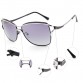 2017 HDCRAFTER Cat Eye Women Sunglasses Brand Designer Metal Frame Polarized Fashion glasses women's gafas de sol Good Quality