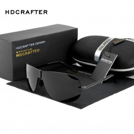 Hot Sunglasses for Men 2017 HDCRAFTER Brand Designer Polarized Driving Outdoor Sun Glasses for Male oculos de sol Free Shipping